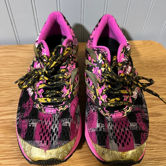 ASICS Gel Noosa Tri Women's Pink and Black Running Shoes Size 7 - Picture 2 of 7